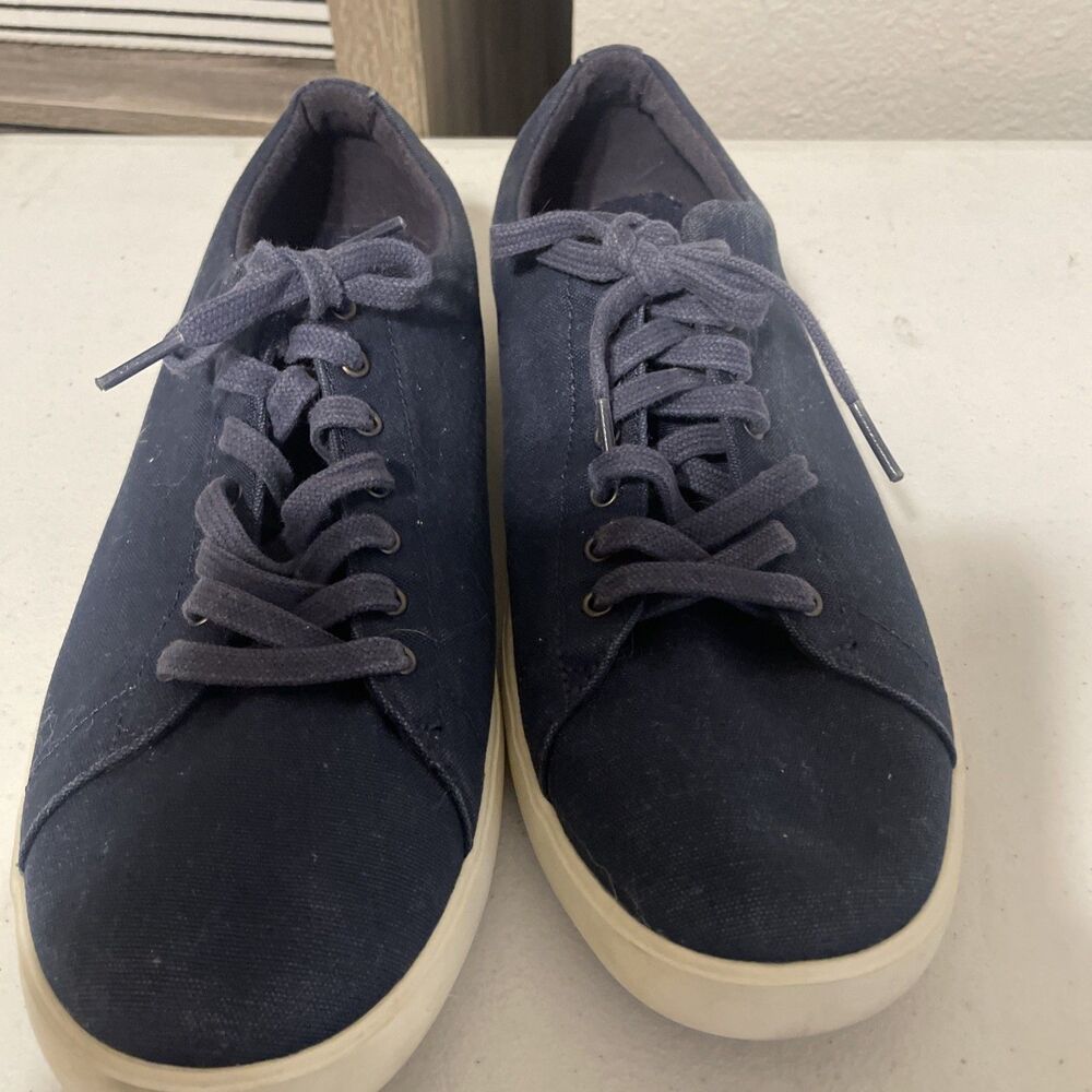 Cole Haan Mens Sneakers Navy Blue Knit C27905 Size 9.5M